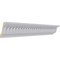 Ekena Millwork 3"H x 2 3/4"P x 4 1/8"F x 94 1/2"L Floral Crown Moulding MLD04X02X04FL - alternate 2